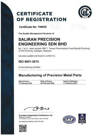 ISO CERTIFICATE 2023-2026